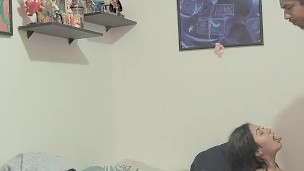 Hidden Angle For This Big Ass Brunette