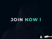 Hot Stepsisters Experienced Lesbian Sex In Backstage 1/16