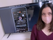 【ゴム破き中出し/大量潮吹き】「危険日なのに...」こっそりゴムを破かれ、生まんこに大量中出し!! レス人妻が気持ち良い箇所を執拗に責められて連続イキ潮SEX♡　個人撮影 素人 ハメ撮り 寝取り 変態 15/16