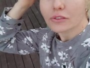 Public Pussy Flash Risky many people around 1/16