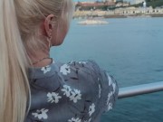 Public Pussy Flash Risky many people around 11/16