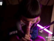 Sucking my boyfriend dry in pink light _ Nigonika Best Porn 2023 10/16