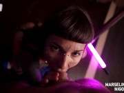 Sucking my boyfriend dry in pink light _ Nigonika Best Porn 2023 11/16