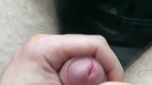 Masturbate for girls in the car in 4k.