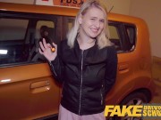 Fake Driving School - Big ass big tits blonde Czech fucks a chunky big dick 3/16