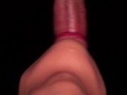 CLOSE UP Bottom VIEW: BEST Milking Mouth will MILK Your DICK and ALL Your CUM! HOTTEST BLOWJOB ASMR 8/16