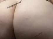 goth pawg tease- showing off my big phat assp 15/16