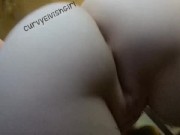 goth pawg tease- showing off my big phat assp 16/16