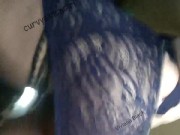 goth pawg tease- showing off my big phat assp