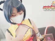 Genshin Xiangling Squirting Orgasm Juice Out and Cumshot POV 2/16