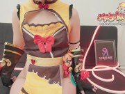 Genshin Xiangling Squirting Orgasm Juice Out and Cumshot POV 5/16