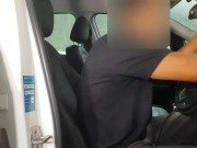 Daydreaming in Car, My Cock get Head.කාර්එකේ දවල්හීනෙන් පයිය නැග්ග හැටි(1) 2/16