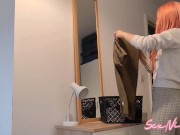 Step-Mom Caught me Jerking off to Her while doing Chores 1/16