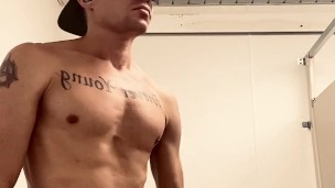 Public Restroom Jerk Off
