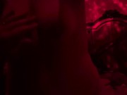 Fucking in the red room until she cums! 4/16