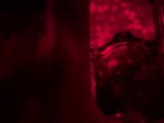 Fucking in the red room until she cums! 5/16