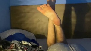 My feets before going to bed