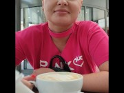 Mall Encounter: Seductive Flirt & Intense Oral Surprise in POV! 1/16