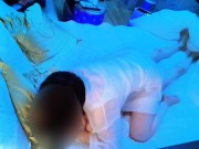 ドM君のリクエスト💓‪拘束具を付けて責めまくる人妻 4/16