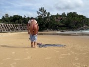 Забрался в окно к незнакомке, пока она отдыхала и трахнул её - Screenshot 3 of 16 - Pool