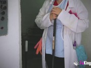 Amazing! From cleaning lady to porn, thanks to the PornBucks magic 3/16