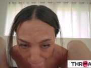 Throated - Bianca Bangs Gets Fucked In The Mouth & Throated Hard 7/16