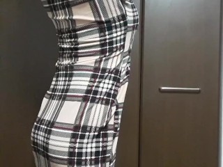 ラジオ体操 フェチ 女装子 男の娘  露出 ミニスカ ギャル 色白 巨乳 素人 ドM  企画 生脚 japanese transgender amateur hentai  asian reality