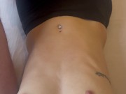 I cum for the 4th time today and I aim for his piercing 13/16