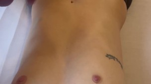 I cum for the 4th time today and I aim for his piercing