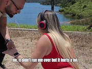 a stranger runs over me with his vehicle and we end up fucking in the back of his car