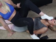 TM Fetish - Lesbian Femdom Foot Worship Part 2 - Ally & Nika Venom 5/16