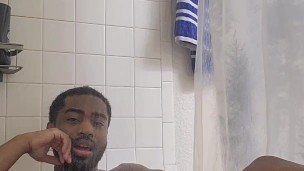 Part 1 of Jacking Off in the Shower Wishing Someone Would Join Me