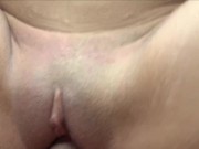 Fucking 18 year old Colombian girl while lying down - CREAMPIE 12/16