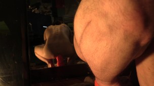 Going deep in my ass and stretching with MrHankeysToys XL Rhino
