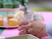 MILFY Bombshell MILF Brandi cheats on her husband while he listens 2/16