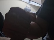 hehe just playing with his cock till he came 13/16