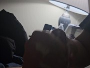 hehe just playing with his cock till he came 15/16