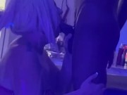 *ENDLESS THROAT* Watch CHLOE BLACC throat this big black dick in the black light!! 10/16