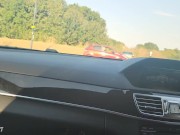 My UBER Driver Made Me CUM Touching My PUSSY while Driving- Risky Public Sex 6/16