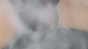 Party smoke on dick