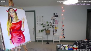 painting lacielaplante part 1