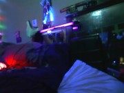 smoking waitin to play first round of mollys game 11/16