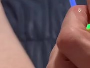 Sounding BWC with glowsticks