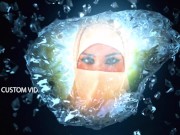 HIJABI IN LEATHER RECEIVED MANY CUM ON NIQAB 16/16