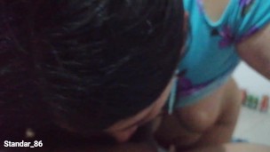 Le meto un PEPINO 🥒 después que la COJO TODA