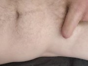 Stroking on my bed 16/16