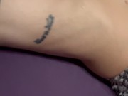 I cum one last time today on her small breasts before going to bed 16/16