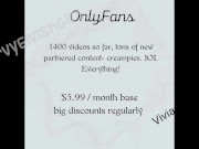 pussy play close ups- mirrored long dangling labiaa and big swollen clit squirt 2/16