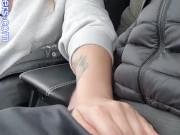 MILF Teacher gives Blowjob to her student's dad in a car 5/16