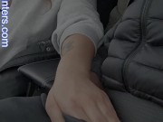 MILF Teacher gives Blowjob to her student's dad in a car 6/16